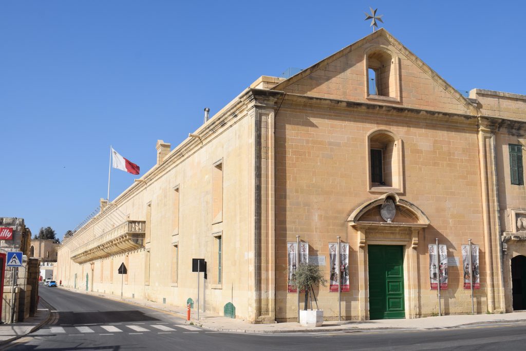 Facade and main entrance to the famous Long Ward.