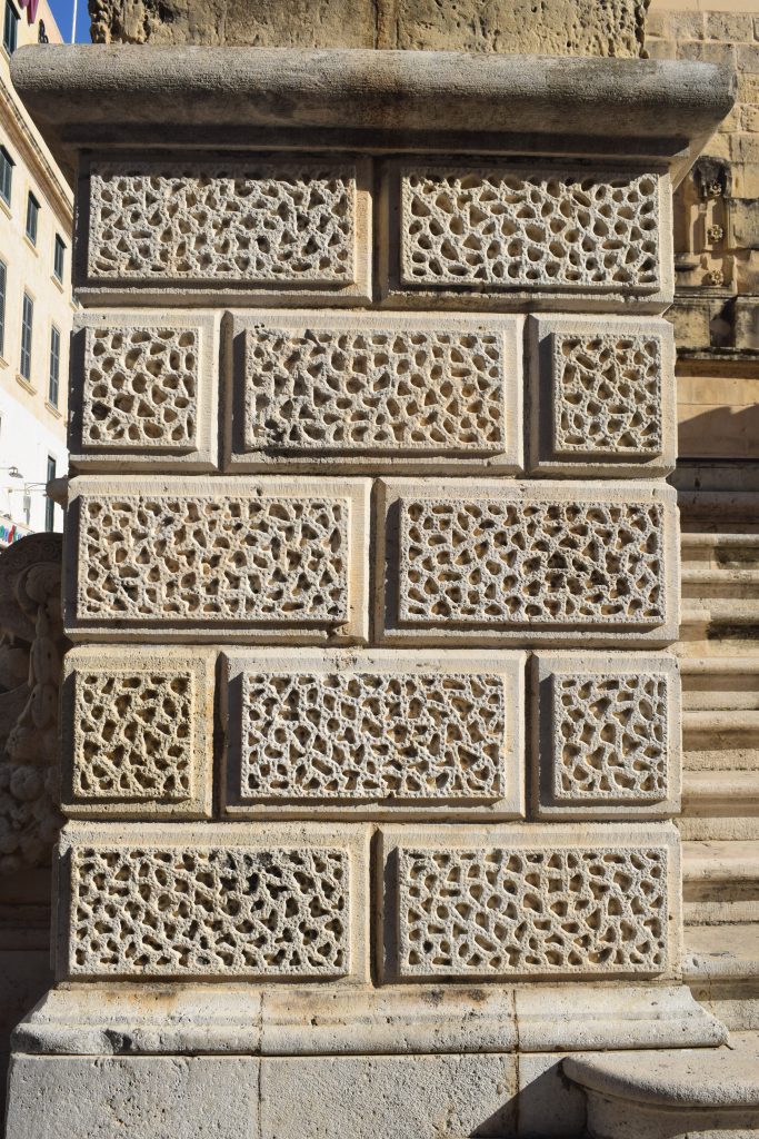 Royal Opera House. Detail of podium.